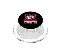 Director Of Nursing Crazy Enough To Love It Nurse PopSockets PopGrip per MagSafe