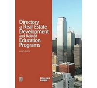 Directory of Real Estate Development and Related Education Programs (Tascabile)