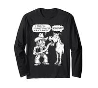 Direttamente dalla Bocca del Cavallo per i Modi di Dire di Bambini e Insegnanti Maglia a Manica