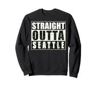Direttamente dalla Città angosciata Vintage di Seattle Felpa