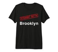 Direttamente Fuori dal quartiere della Città Natale di Brooklyn NY New York Maglietta Premium