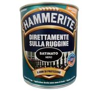 Hammerite Direttamente Sulla Ruggine Satinato Nero 0.75 l