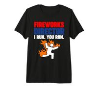 Direttore dei fuochi d'artificio I Run You Run Maglietta Premium