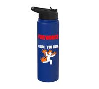 Direttore dei fuochi d'artificio I Run You Run Stainless Steel Insulated Water Bottle