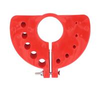 Direttore di punta per trapano per accessori di rettifica di dimensioni multiple da 3 a 12 mm per smerigliatrice angolare, strumento di rimodellamento bit portatile per (rosso)