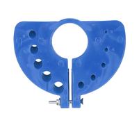 Direttore di punta per trapano per accessori di rettifica di dimensioni multiple da 3 a 12 mm per smerigliatrice angolare, strumento di rimodellamento bit portatile per (Blu)