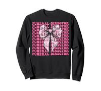 Direttore funebre Ultimo soccorritore Mortuary Girl Coquette Bow Felpa