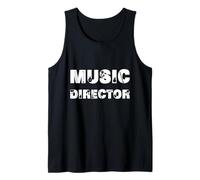 Direttore Musicale Strumenti Musicali Design Uomo Donna Presente Canotta