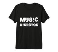 Direttore Musicale Strumenti Musicali Design Uomo Donna Presente Maglietta Premium