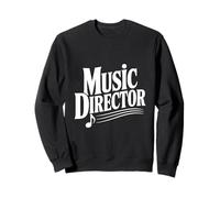 Direttore Musicale Vita Divertente per Musicisti E Direttori D'orchestra Felpa