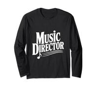 Direttore Musicale Vita Divertente per Musicisti E Direttori D'orchestra Maglia a Manica