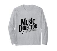 Direttore Musicale Vita Divertente per Musicisti E Direttori D'orchestra Maglia a Manica