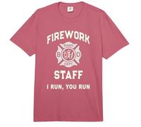 Direttore Sicurezza del Personale Patriottico dei fuochi d'artificio Pyro PRO 4 luglio Comfort Colors Adult Heavyweight T-Shirt