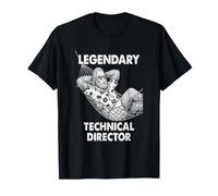 Direttore Tecnico Legendary Bigfoot Funny Maglietta