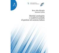 Direttrici ontologiche e modelli di controllo di gestione nel contesto italiano
