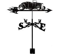 direzione del vento, Banderuola Banderuola Ciclista Pellicano Silhouette di uccello Indicatore di banderuola Indicatore di direzione Display banderuola Ornamento Indicatore di vento in acciaio inossid