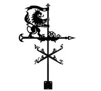 direzione del vento, Banderuola for esterni in acciaio inossidabile, banderuola da giardino in ferro, direzione, indicatore di direzione della velocità del vento for decorazioni for gazebo da giardino