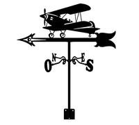 direzione del vento, Pratica banderuola segnavento in acciaio inox Paletto da giardino Banderuola da giardino in ferro Indicatore di direzione del vento for decorazioni for gazebo da giardino all'aper