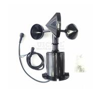 Direzione del vento Sensore di velocità del vento RS485 0-5V 0-10V 4-20mA Uscita 30m/s Sensore anemometro a 3 tazze for esterni(0-10V Speed)