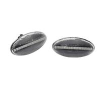 direzione dinamici HA CONDOTTO LA Luce Indicatore Laterale Dinamico Parafango Segnale Girata Per Citroen Per C3 Per C5 C6 Xsara 99-20 LED Indicatore(Dynamic Crystal)