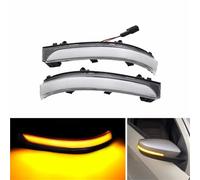 direzione dinamici LED Dinamico Segnale Girata Luce Indicatore Sequenza Specchio Laterale Per VW Per Jetta Mk6 Per Voyage Per Saveiro G6 G7 per Golf MK4.5 5Z0949102 LED Indicatore(Dynamic Crystal)
