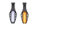 Direzione Frecce Indicatori 12V24 LED Moto Indicatore Di Direzione Luce Lampeggiante 12V Bianco Giallo Rosso Lampeggiante Freno DRL Luce Di Marcia Diurna