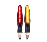 Direzione Frecce Indicatori 2/4pcs Indicatori Di Direzione Per Motociclette Luce LED 12 * 335SMD Indicatore Lampeggiante Per Acqua Corrente IP67 Luci Lampeggianti Pieghevoli 12V
