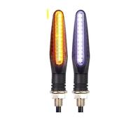 Direzione Frecce Indicatori 2/4pcs Indicatori Di Direzione Per Motociclette Luce LED 12 * 335SMD Indicatore Lampeggiante Per Acqua Corrente IP67 Luci Lampeggianti Pieghevoli 12V