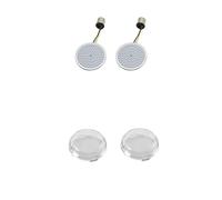 Direzione Frecce Indicatori 2 Pezzi Indicatori Anteriori LED Per Motociclette Luce Marcia 1156 1157 Lampada Per Per Touring Per Sportster Per Glide Per Dyna Per FLSTF CVO
