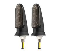 Direzione Frecce Indicatori 2 Pz/set 8mm Moto Indicatore Di Direzione Lampada Universale Moto LED Luci Lampeggianti Lampeggiante 12V Luce Ambra Moto Accessori