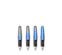 Direzione Frecce Indicatori Indicatori Di Direzione A LED Per Motociclette Indicatori Di Direzione Lampeggiante Luce Di Stop Posteriore Luce Di Stop Lampada DRL Per Motociclette