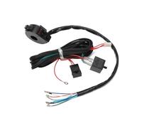 Direzione Frecce Indicatori Per 7/8 Pollici Moto Universale Segnale Di Svolta Cablaggio Set Manubrio Controllo Faro Clacson Interruttore Cablaggio