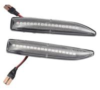 Direzione Freccia Specchietto Per BMW Serie 7 E65 E66 E67 E68 Luci Posizione Laterali A LED Pannello Segnalazione Dinamica Degli Indicatori Direzione(2Pcs Dynamic Crystal)