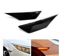 Direzione Indicatore 2 Pezzi Che Scorre Ambra Indicatore Direzione Indicatore Laterale Bianco DRL Per Civic 10th Gen Berlina Hatchback Indicatore Ripetitore 2016 2017-2021 Indicatori Direzione