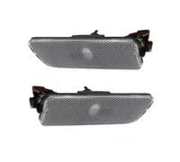 Direzione Indicatore 2 Pezzi Luci Posizione Laterali Anteriori Indicatori Direzione Indicatori Direzione Per Golf 4 Per Jetta MK4 1999 2000 2001-2005 Lente Lampeggiante Indicatori Direzione(Grey)