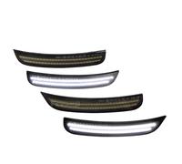 Direzione Indicatore Per Chrysler 300 2015-2023 Ambra/Rosso/Verde/Bianco/Scansione Dinamica Lampada Full LED Luce Paraurti Anteriore Indicatore Laterale Luce Indicatori Direzione(4pcs White Lights)
