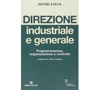 Direzione industriale e generale. Programmazione, organizzazione e controllo