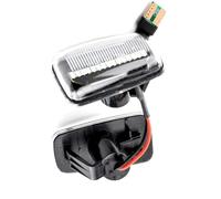 direzione Lampada ripetitore Accessori Per Indicatori Di Direzione Posteriori Specchietto Retrovisore Laterale Per Auto Luce Di Sterzo Compatibile Con Fiat Per Scudo(White)