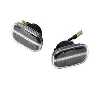 direzione Lampada ripetitore Indicatore Di Direzione Dinamico Laterale Lampeggiante Compatibile Con Lexus Per RX300 2000 2001 2002 2003 OEM 8173017050(White)