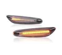 Direzione Luce Posizione Anteriore Laterale Lampeggio Sequenziale Segnale Svolta Lampada Ambra Per BMW E90 E91 E92 E93 E46 E53 E83 E84 LuciFrecce(Clear Lens)