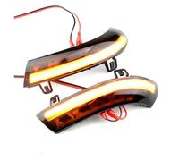 Direzione Luce Sequenziale Specchietto Retrovisore Laterale Dinamico Water Blink Direzione A LED Per Per Passat B5.5 B6 R36 R32 Per Jetta MK5 Per Golf 5 Per GTI Per Sharan Indicatore Direzione(Giallo)