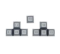 Direzione meccanica PBT di chiavi WASD dei keycaps 9 per la chiave per il MX Keyb meccanico