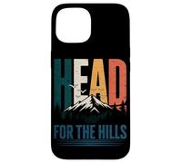 Dirigetevi Verso Le Colline Retro Forest Hikers Mountains Custodia per iPhone 15