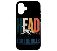Dirigetevi Verso Le Colline Retro Forest Hikers Mountains Custodia per iPhone 16