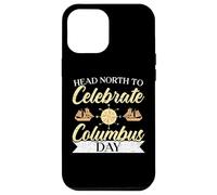 Dirigiti a nord per celebrare il Columbus Day Christopher Columbus Custodia per iPhone 12 Pro Max