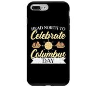 Dirigiti a nord per celebrare il Columbus Day Christopher Columbus Custodia per iPhone 7 Plus/8 Plus