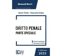 Dirito penale. Parte speciale 2025 - Triolo Dario Primo, Matta Manuela Mar...