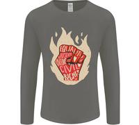 Diritti Civili BLACK LIVES MATTER Libertà LGBT Maglietta A Maniche Lunghe Uomo