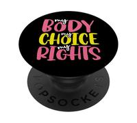 Diritti delle donne Il mio corpo La mia scelta I miei diritti Pro Choice PopSockets PopGrip Adesivo