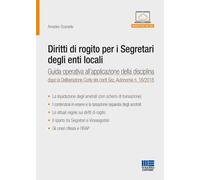 Diritti di rogito per i segretari degli enti locali